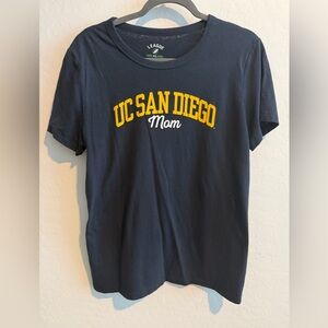 League Navy UC San Diego Mom Graphic Tee